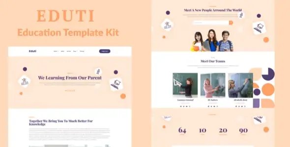 Eduti – Education Elementor Template Kit